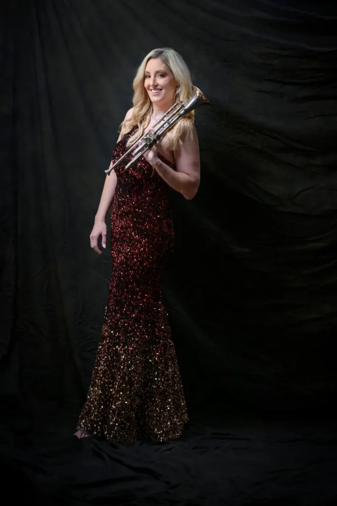 Nicole Sasser trumpeter and vocalist
