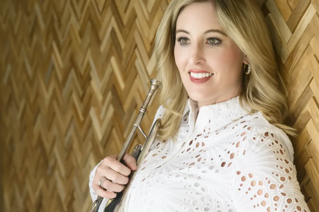 Nicole Sasser trumpeter and vocalist